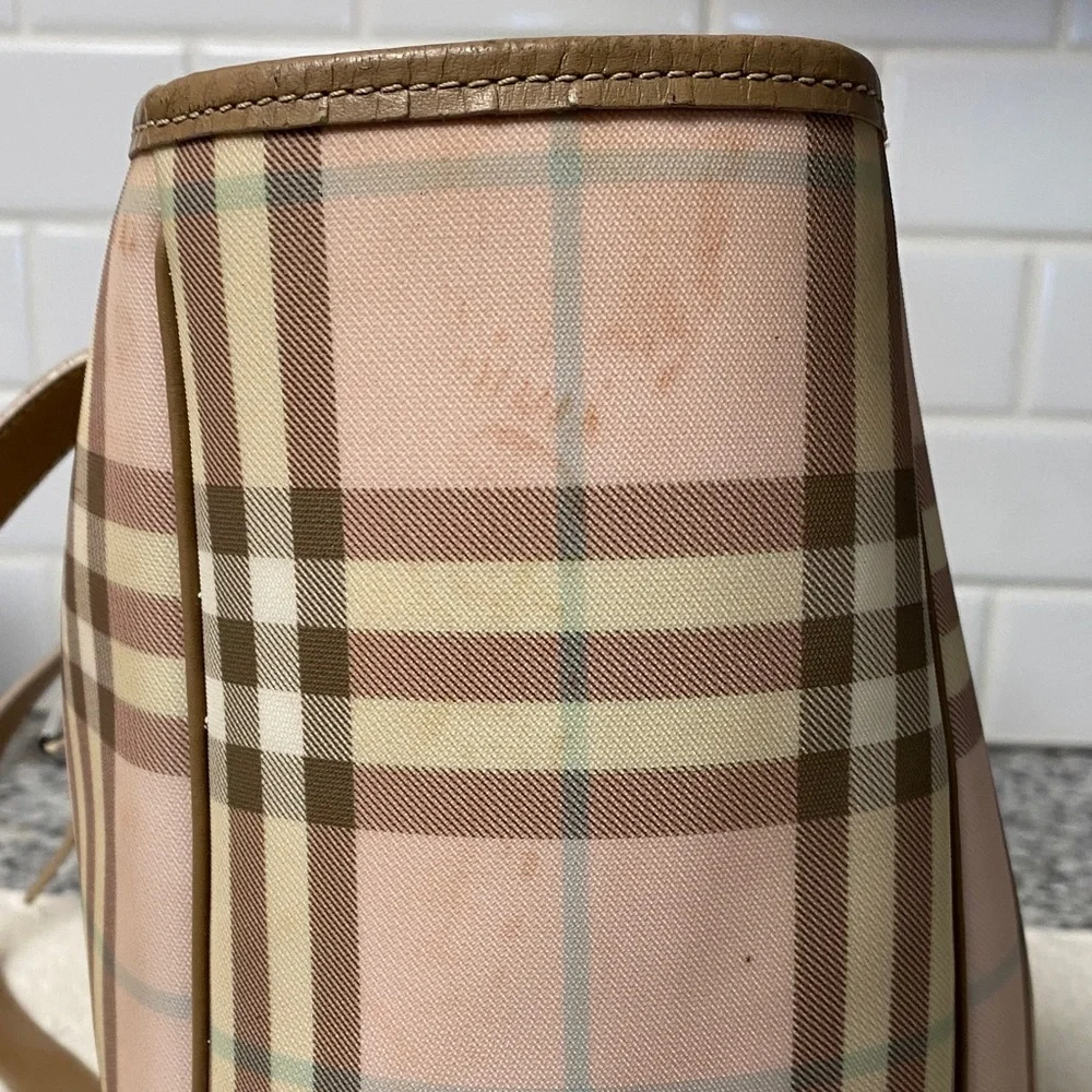 Burberry Beige Nova check Baby Bag